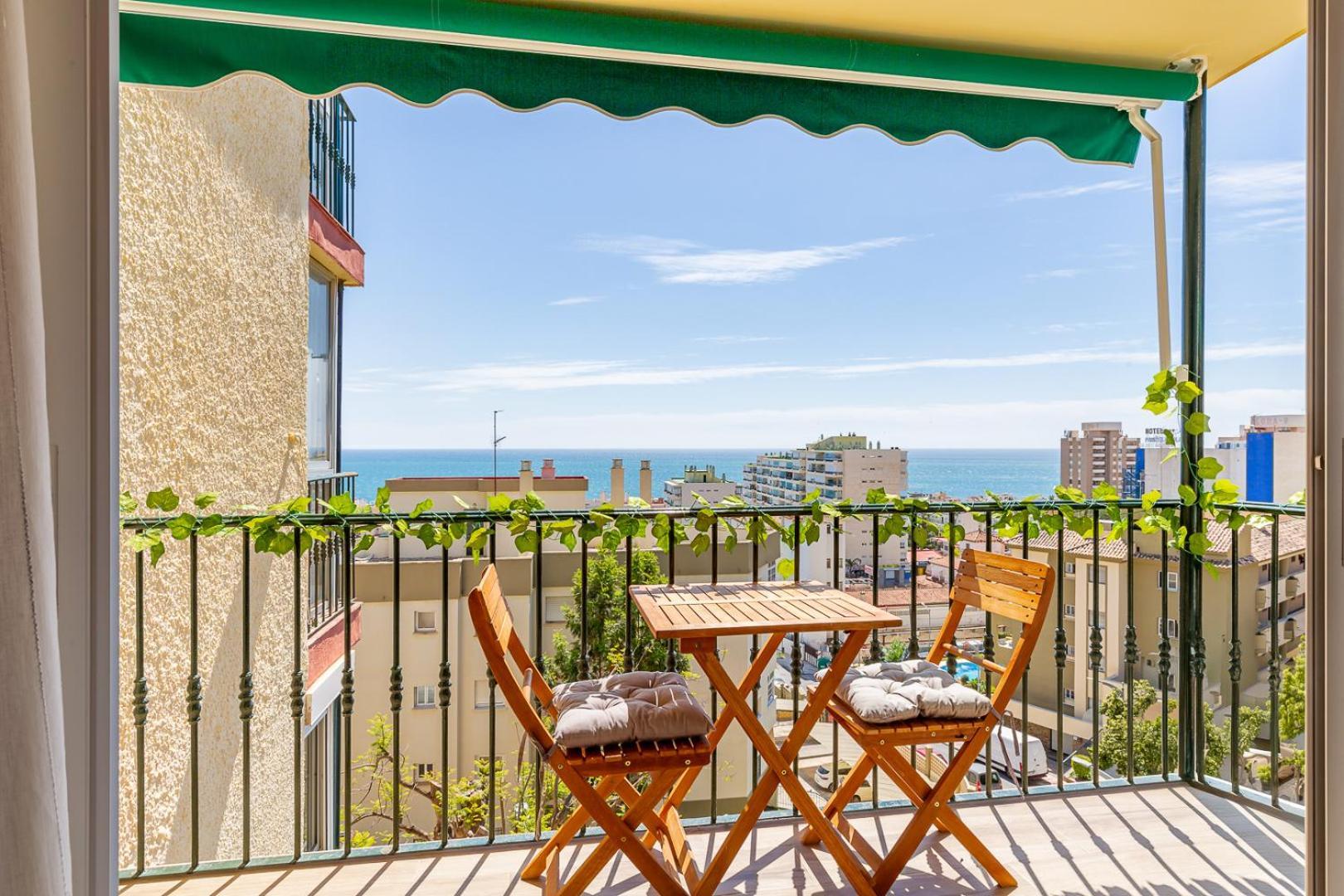 Frida'S Home-Sea View Terrace Torremolinos Bagian luar foto