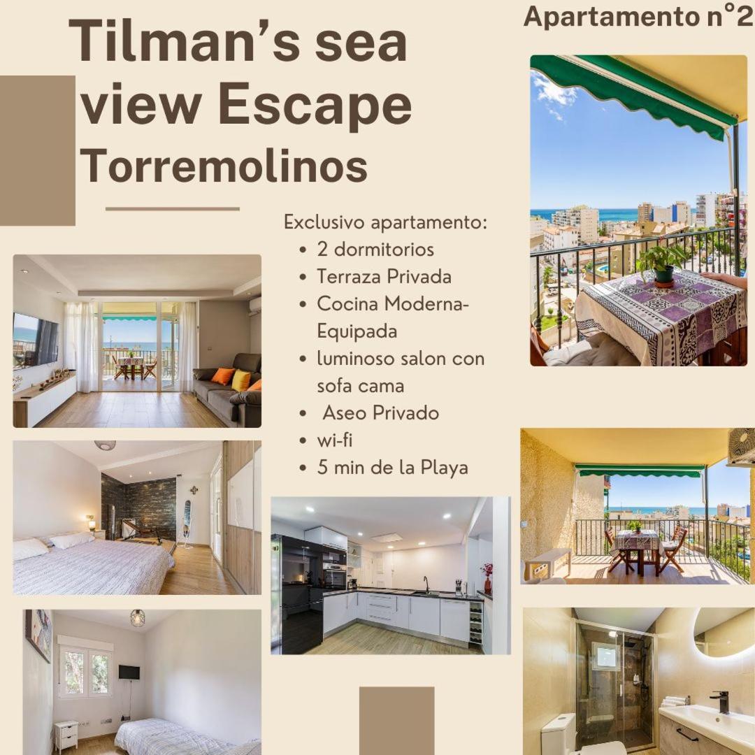 Frida'S Home-Sea View Terrace Torremolinos Bagian luar foto
